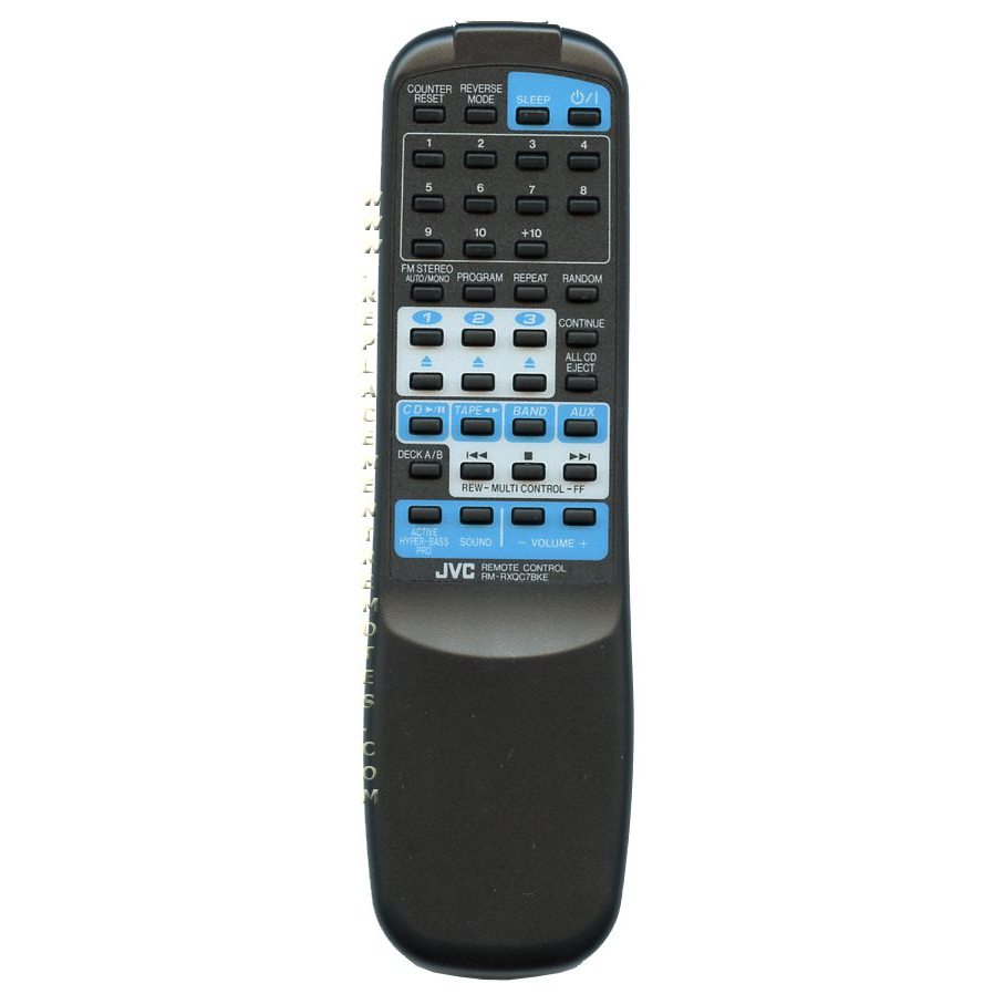 JVC RMRXQC7BKE CD Remote Control