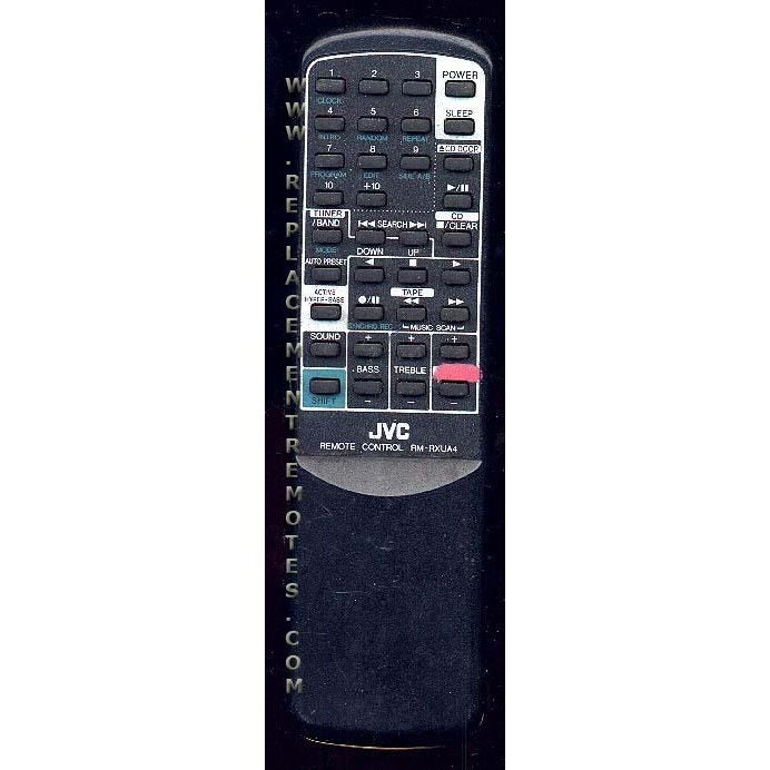 JVC RMRXUA4 Audio Remote Control