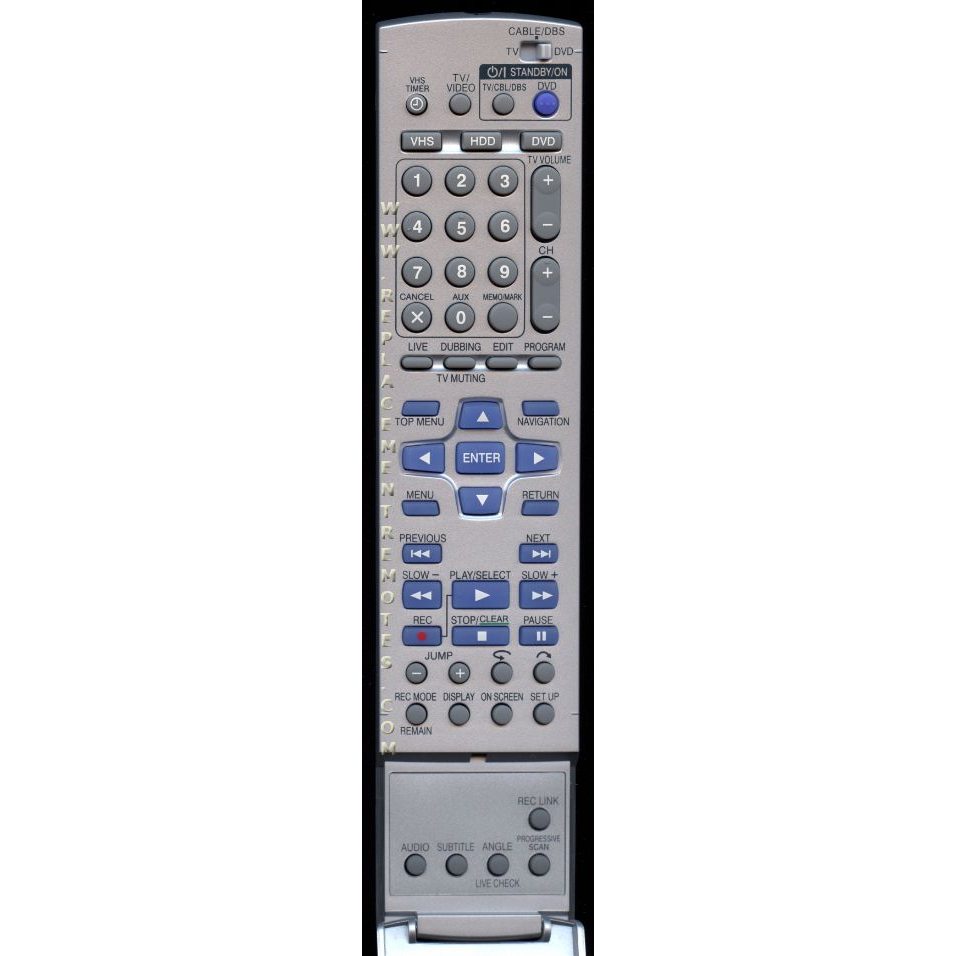 JVC RMSDR016U DVD/VCR Remote Control