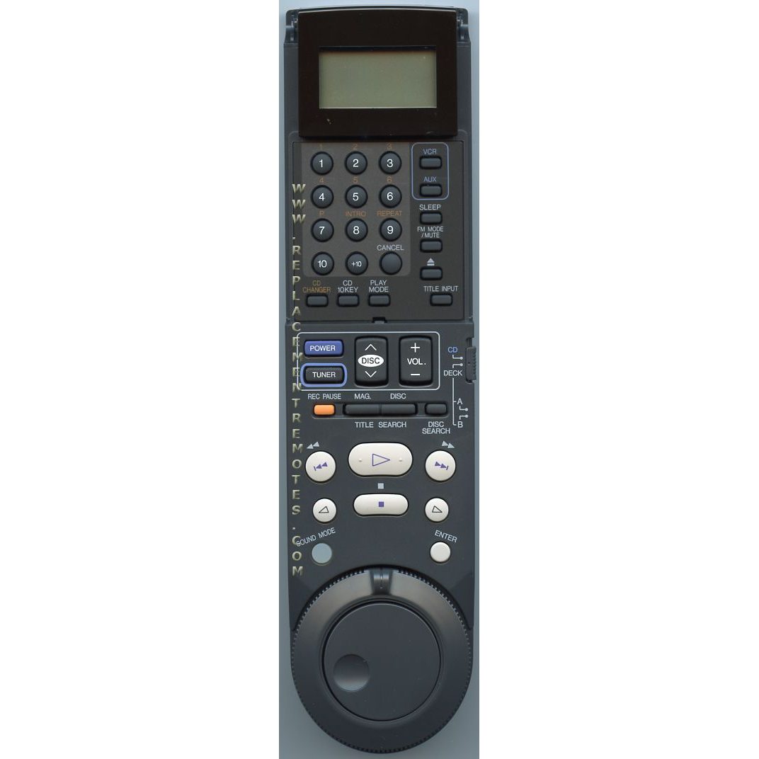 JVC RMSEC770U Audio Remote Control