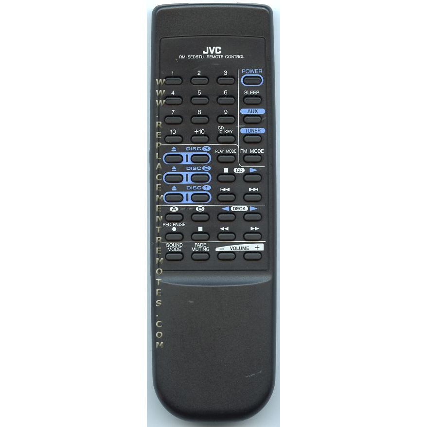 JVC RMSED5TU Audio Remote Control