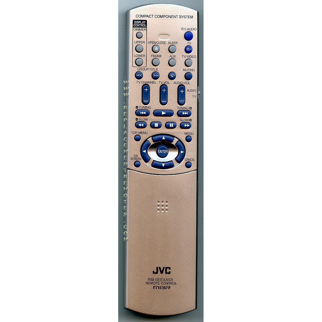 JVC RMSEEXA5R Audio Remote Control