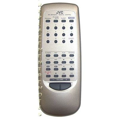 JVC RMSEF3000U Audio Remote Control