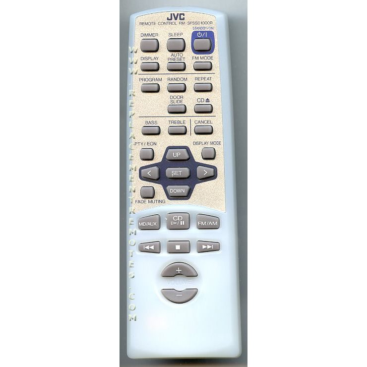 JVC RMSFSSD1000R Audio Remote Control