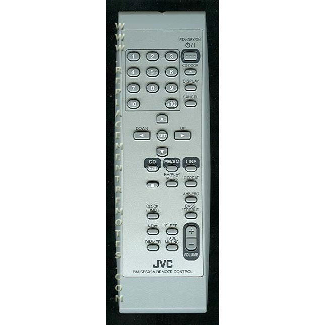 JVC RMSFSX5A Audio Remote Control