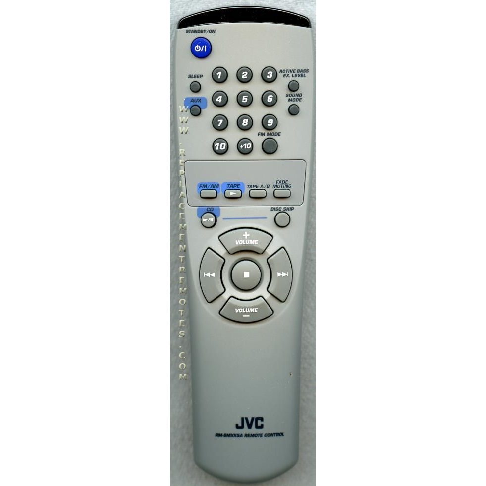 JVC RMSMXK5A Audio Remote Control