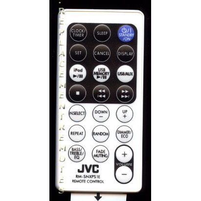 JVC RMSNXPS1J Audio Remote Control