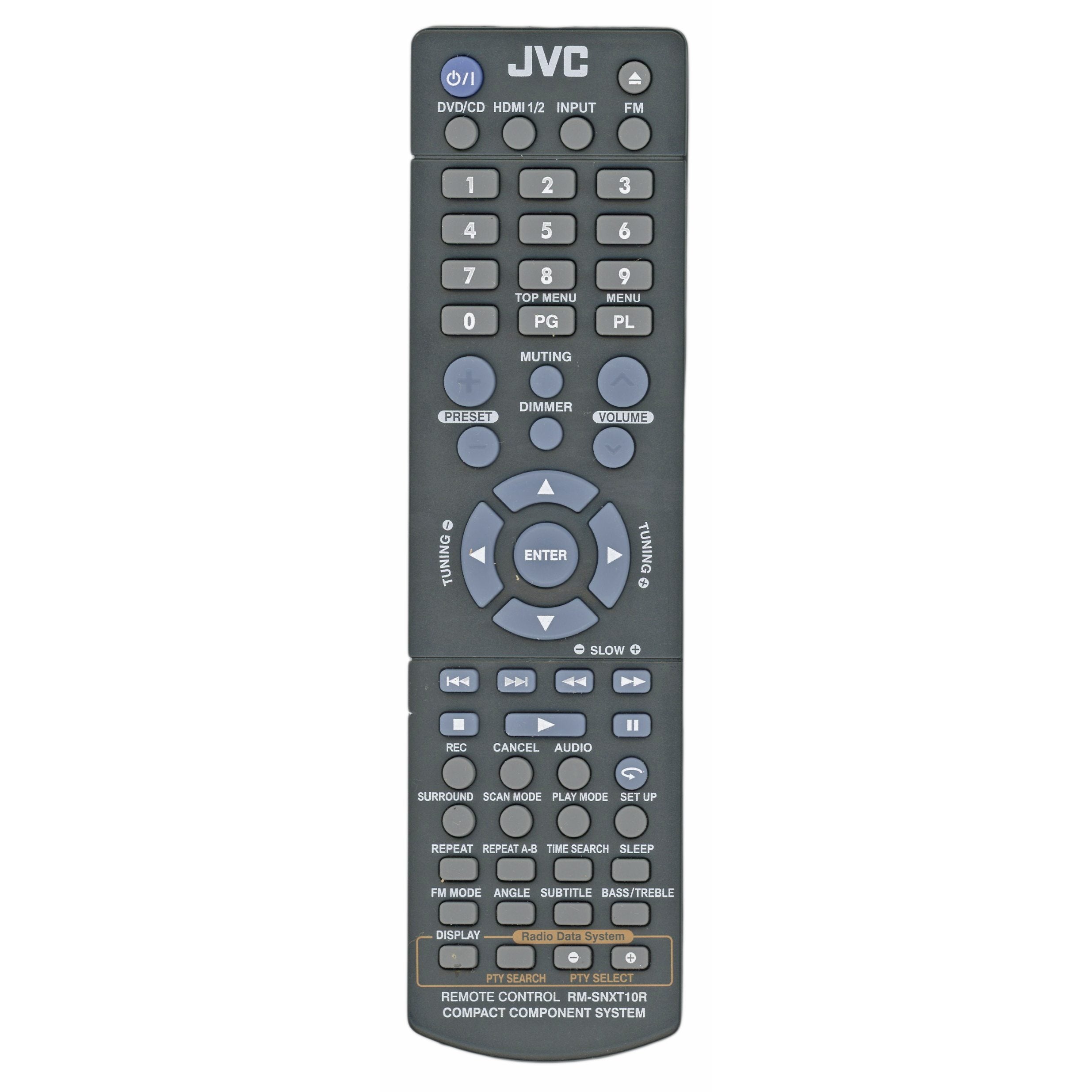 JVC RMSNXT10R Audio Remote Control