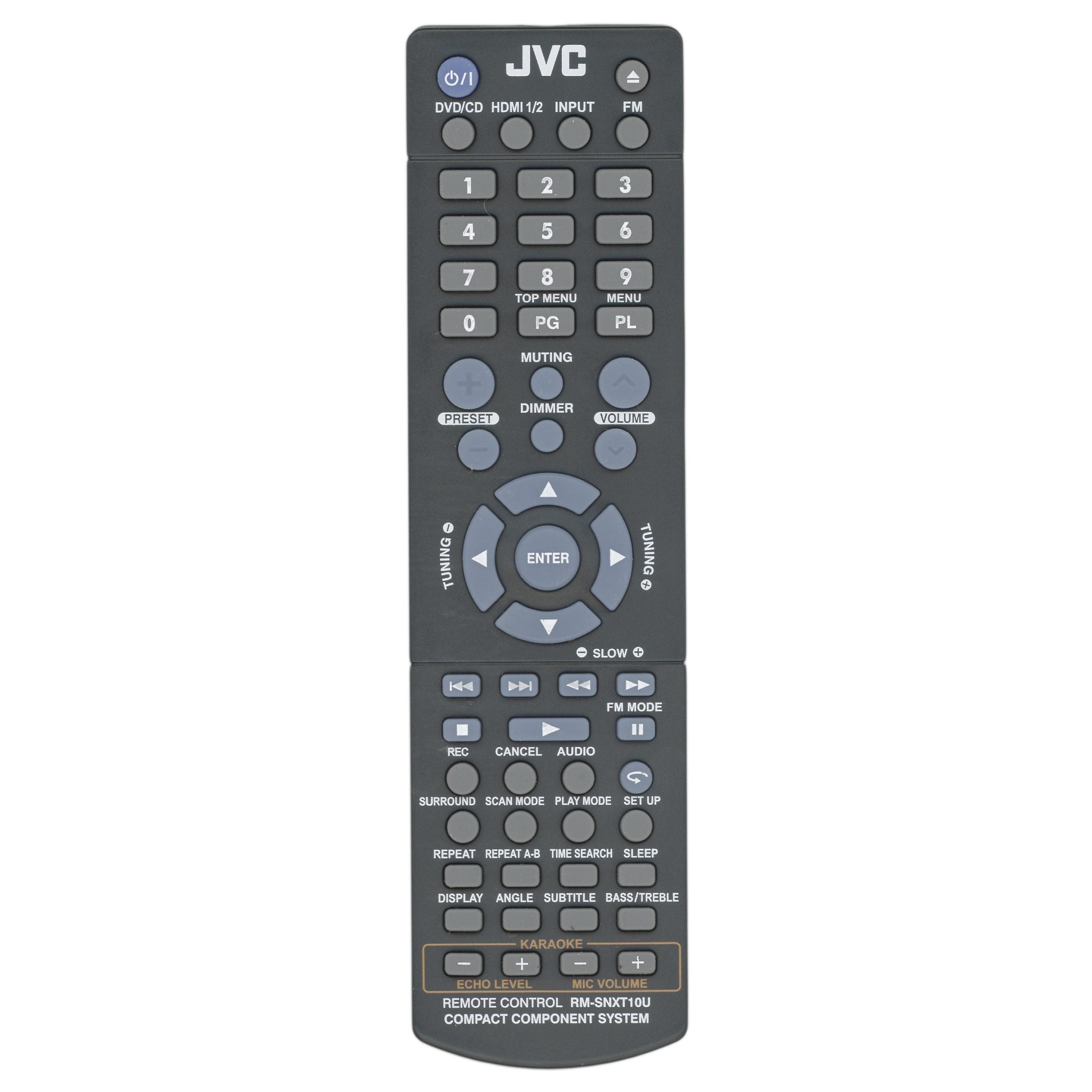 JVC RMSNXT10U Audio Remote Control