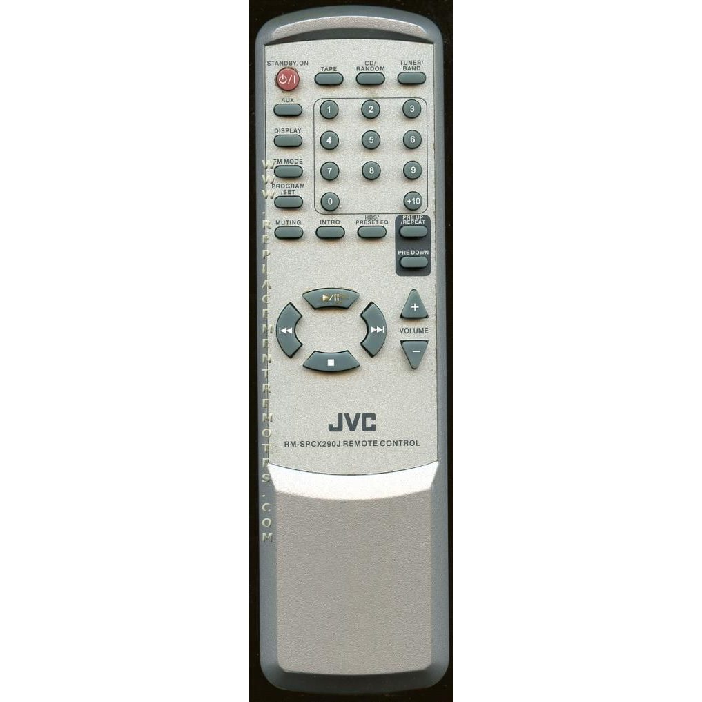 JVC RMSPCX290J Audio Remote Control