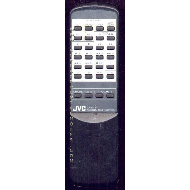 JVC RMSR212U Audio Remote Control