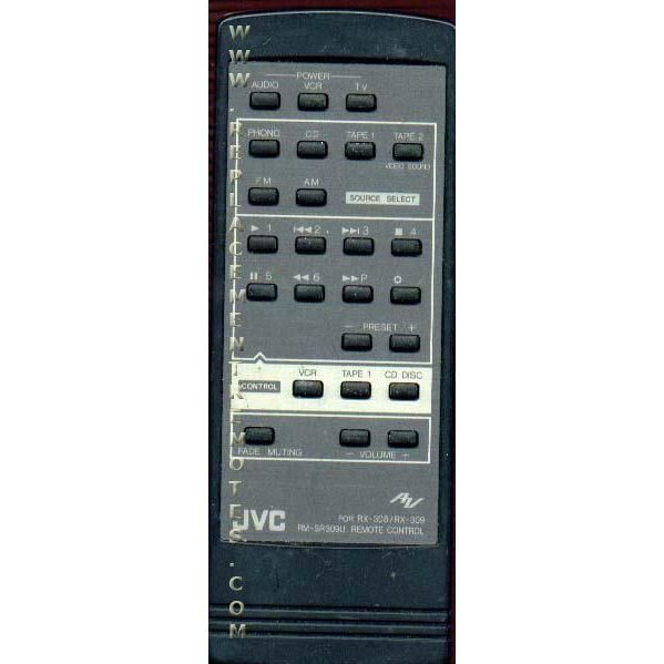 JVC RMSR309U Audio Remote Control