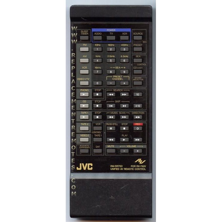 JVC RMSR750 Audio Remote Control