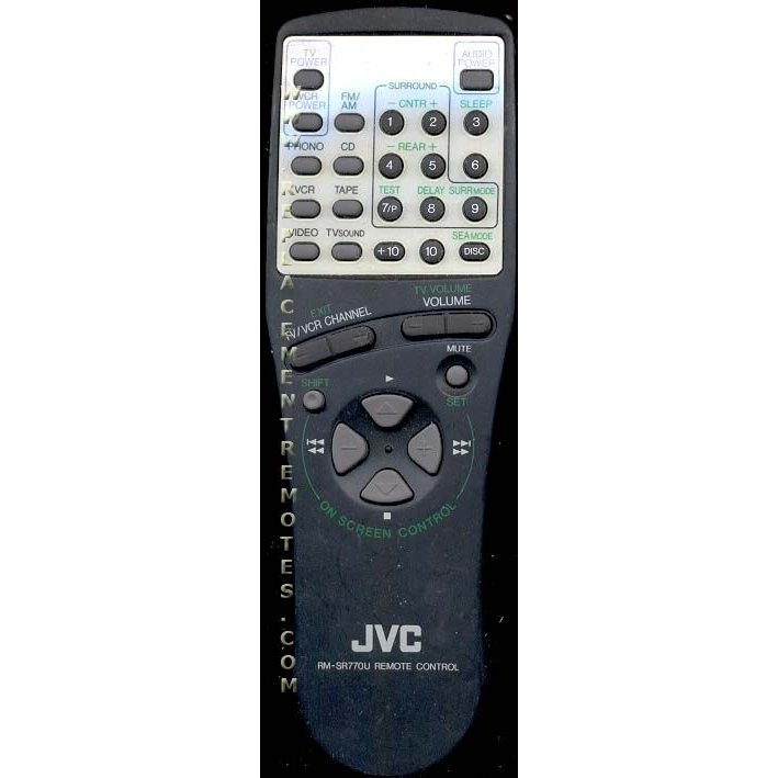 JVC RMSR770U Receiver Remote Control