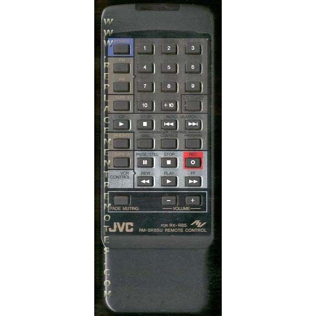 JVC RMSR85U Audio Remote Control