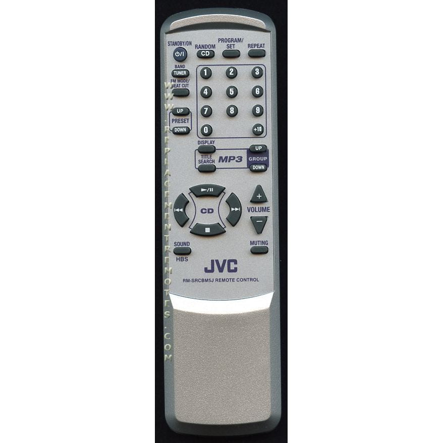 JVC RMSRCBM5J Audio Remote Control