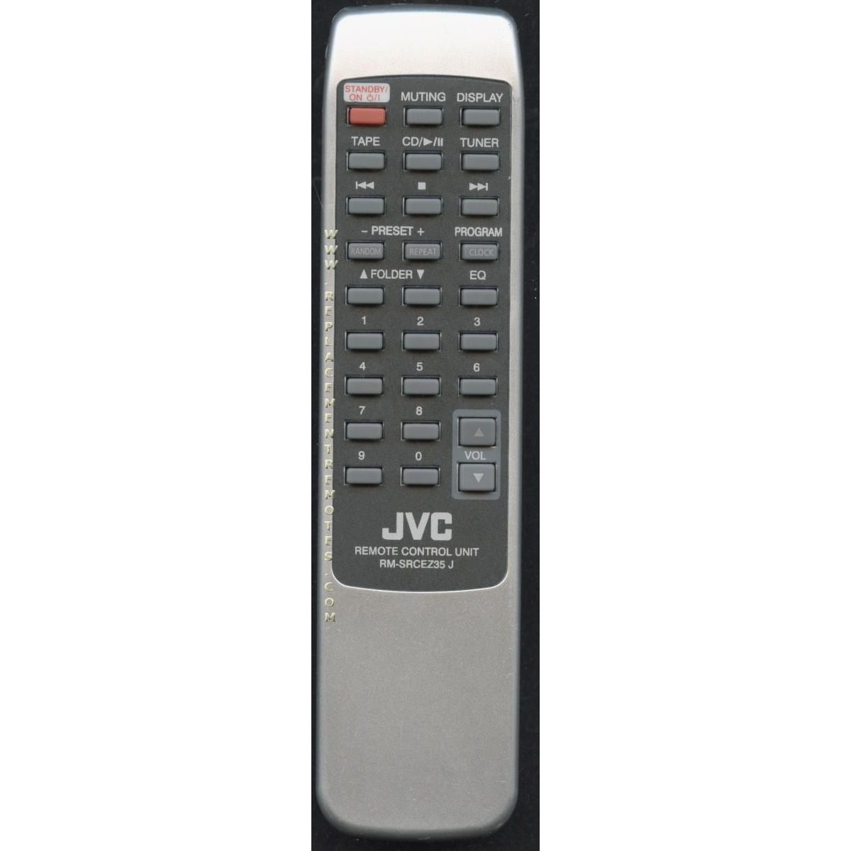 JVC RMSRCEZ35J Audio Remote Control