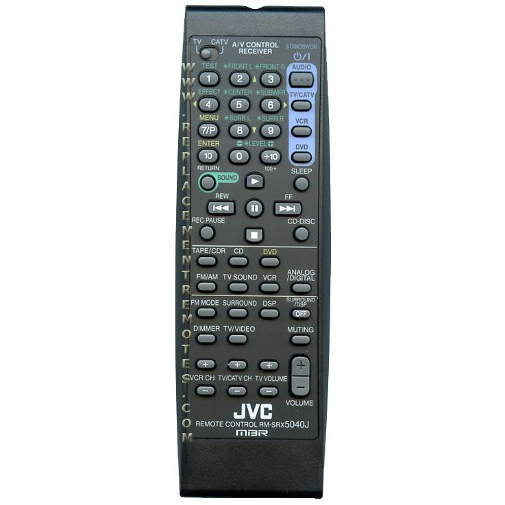 JVC RMSRX5040J Receiver Remote Control