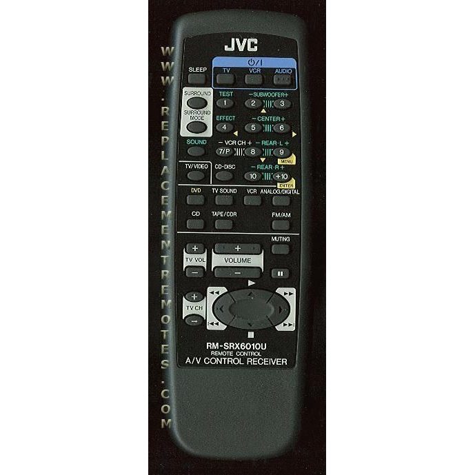 JVC RMSRX6010U Audio Remote Control