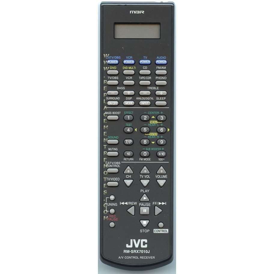 JVC RMSRX7010J Receiver Remote Control