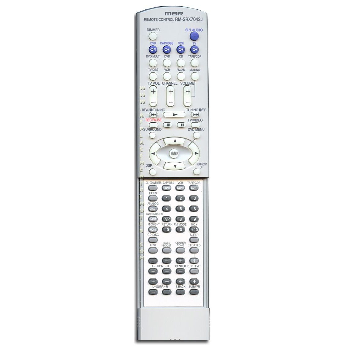 JVC RMSRX7042J Audio Remote Control