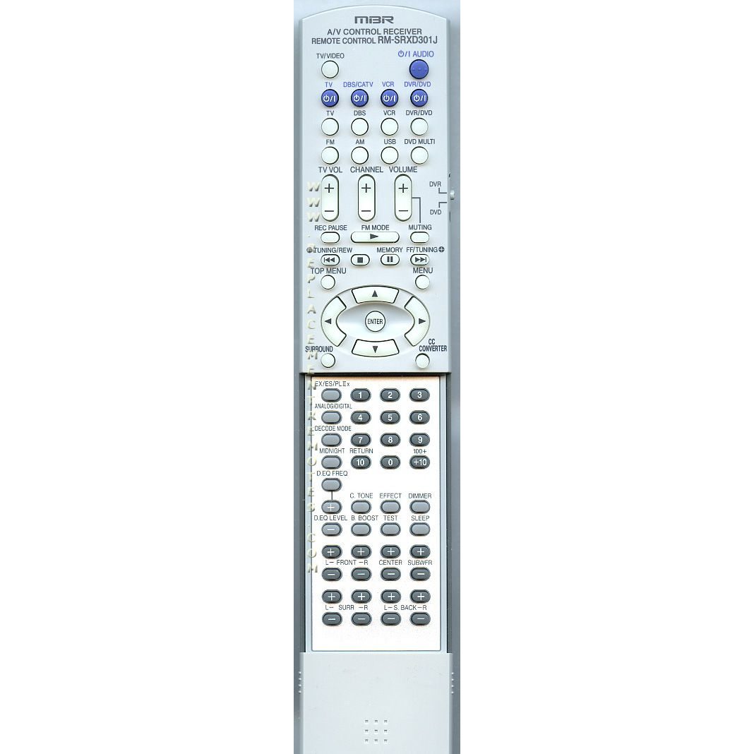 JVC RMSRXD301J Receiver Remote Control