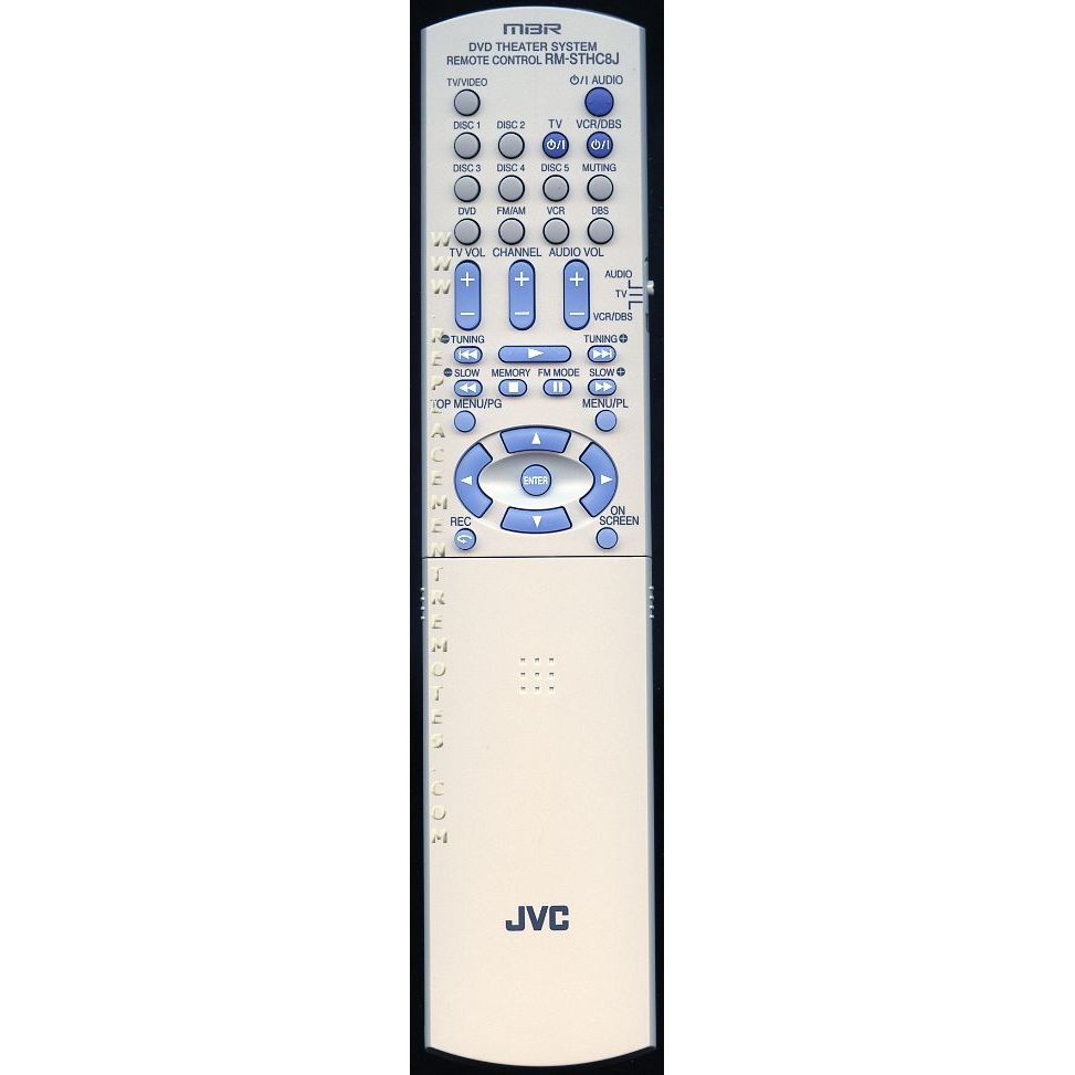 JVC RMSTHC8J Receiver Remote Control