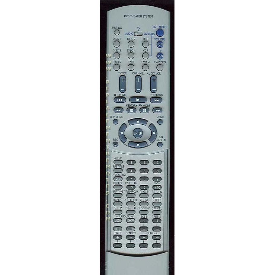 JVC RMSTHM45J Home Theater Remote Control