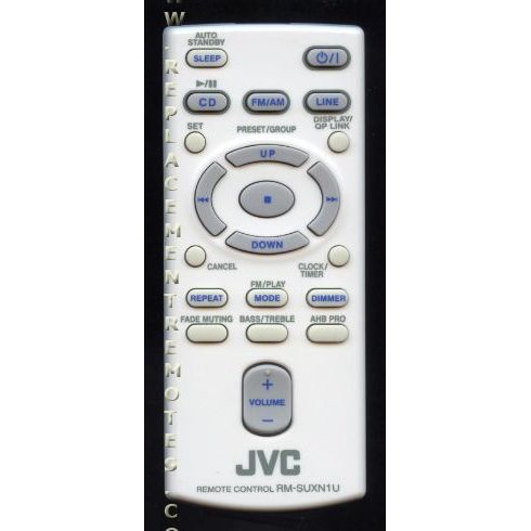 JVC RMSUXN1U Audio Remote Control