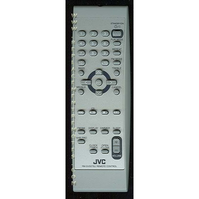 JVC RMSVSDT6J Audio Remote Control