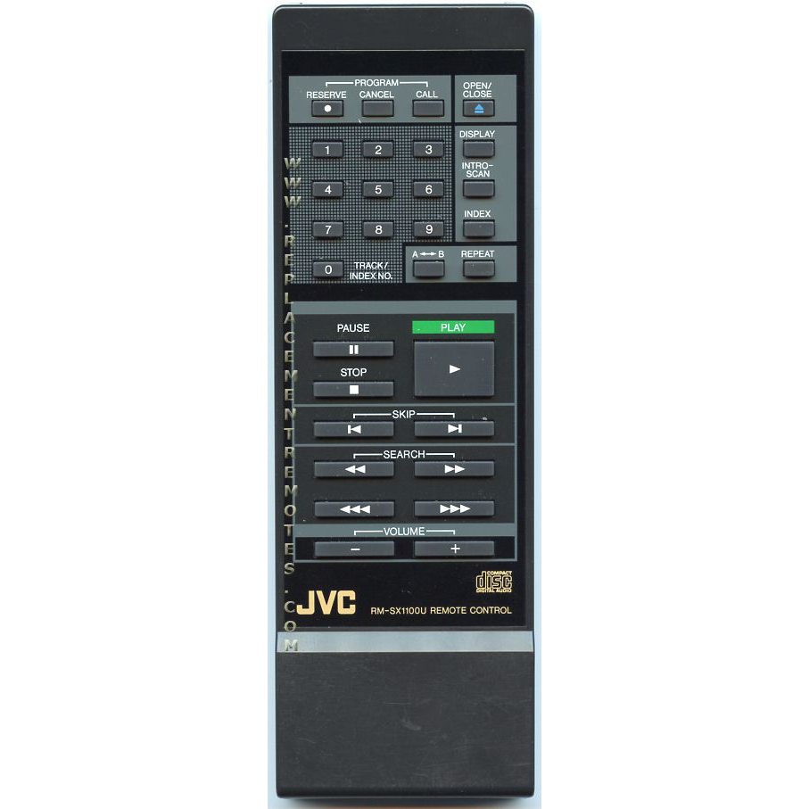 JVC RMSX1100U CD Remote Control