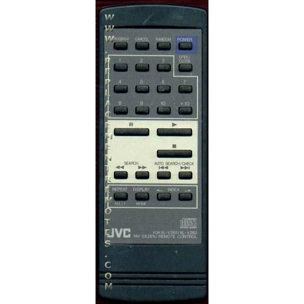 JVC RMSX261U Audio Remote Control