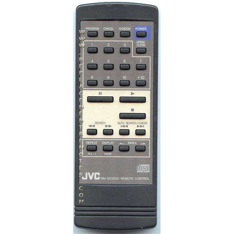 JVC RMSX282U CD Remote Control