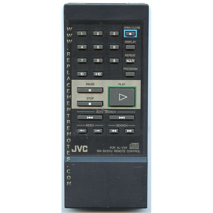 JVC RMSX311U CD Remote Control