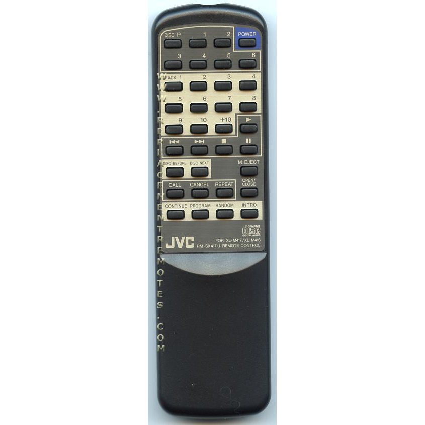 JVC RMSX417U Audio Remote Control