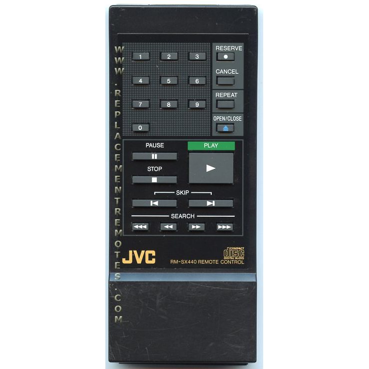 JVC RMSX440U CD Remote Control