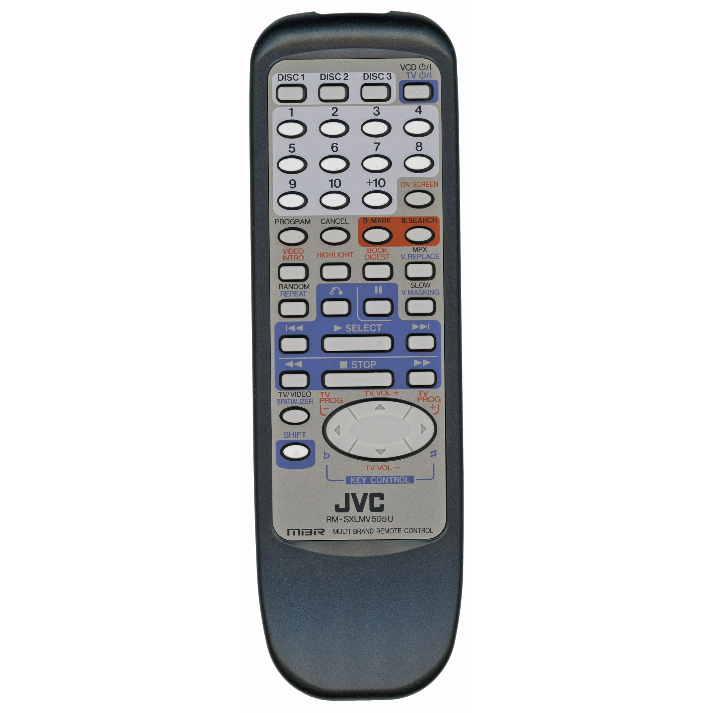 JVC RMSXLMV505U Audio Remote Control