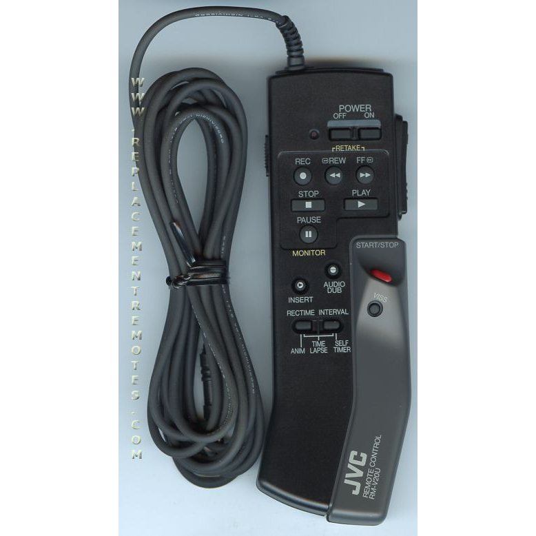 JVC RMV20U Receiver Remote Control