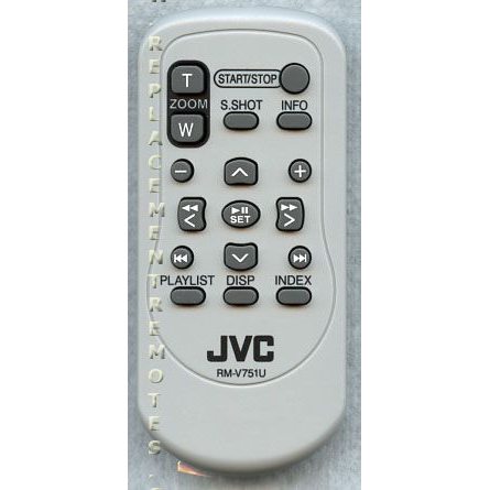 JVC RMV751U Video Camera Remote Control