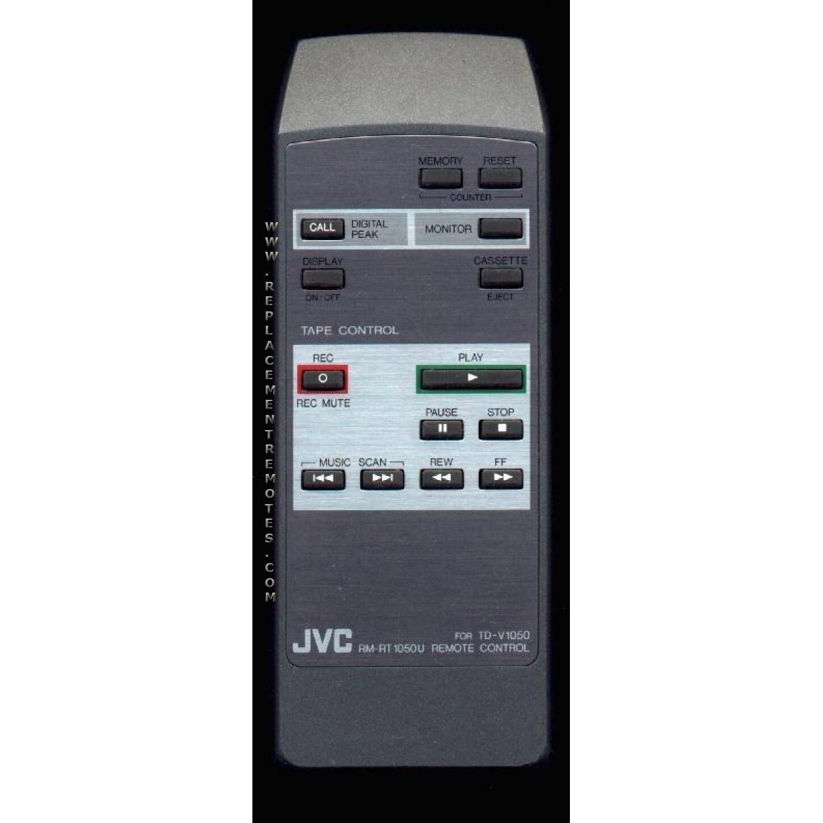 JVC TDV1050 Audio Remote Control