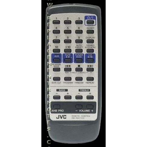 JVC VGR0063201 Audio Remote Control