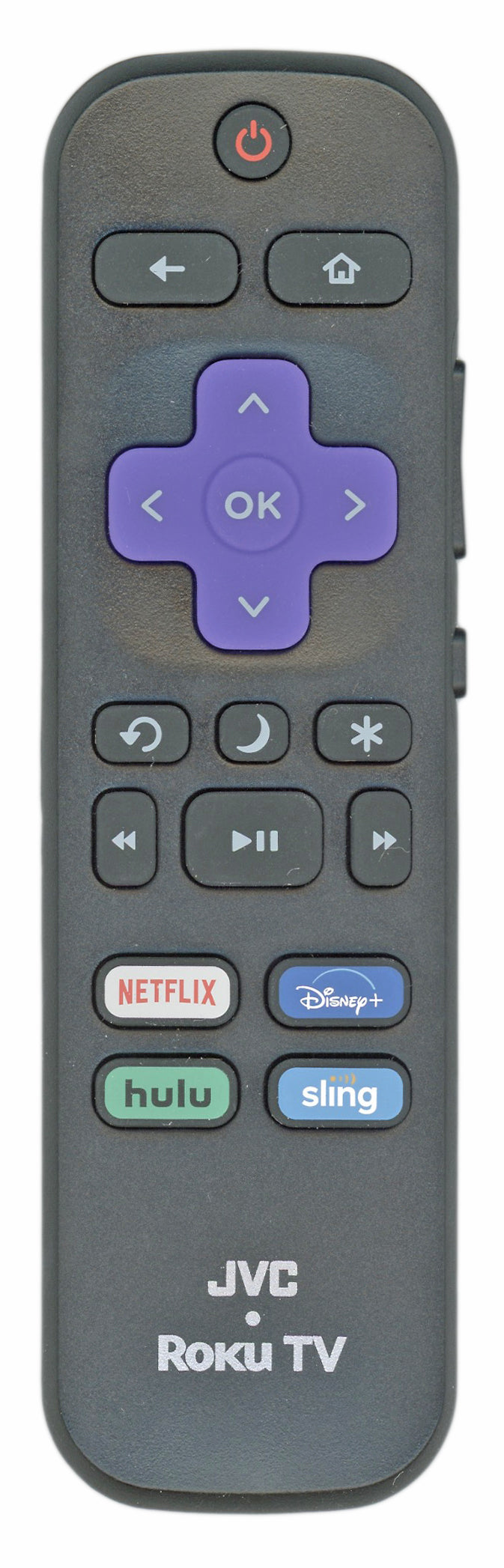 JVC RCAFIR 2020 ROKU TV Remote Control