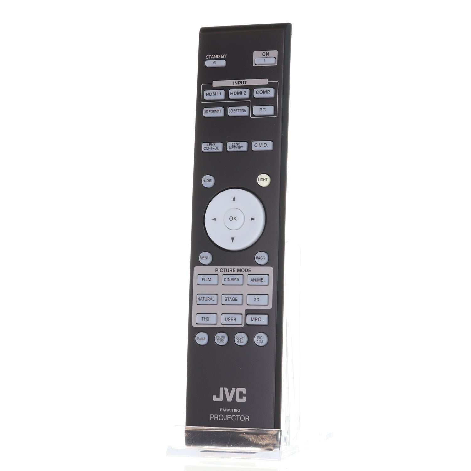 JVC RMMH18G Projector Remote Control