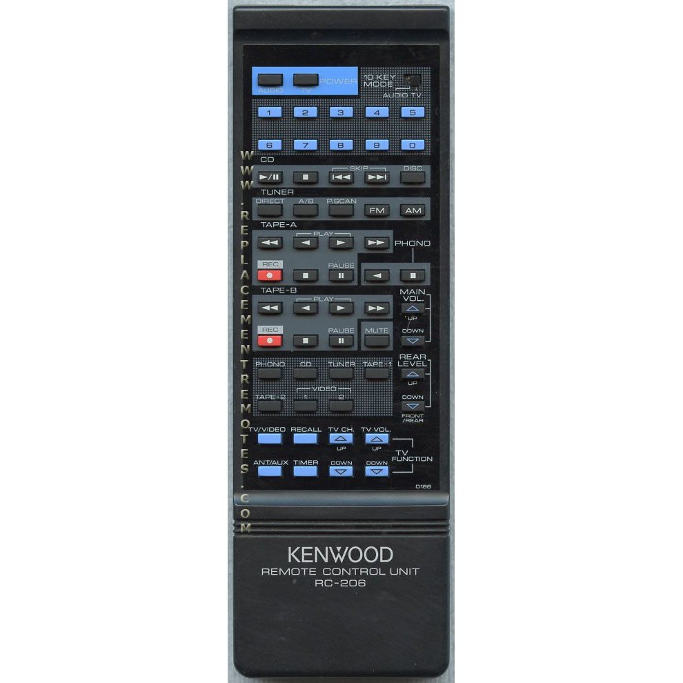 Kenwood RC206 Receiver Remote Control