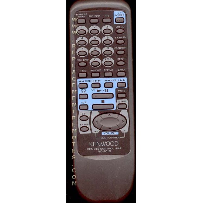 Kenwood RC701R Audio Remote Control