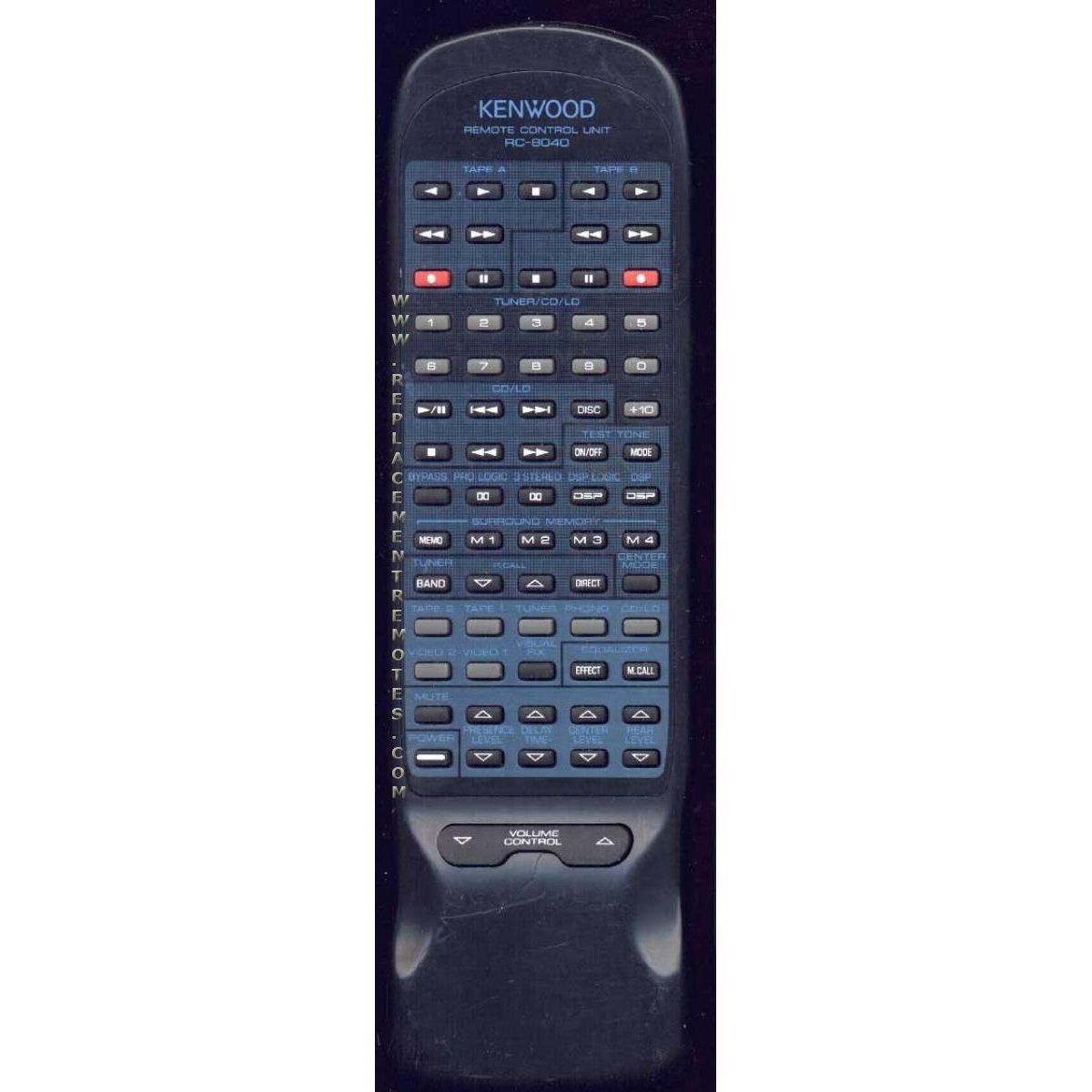 Kenwood RC8040 Receiver Remote Control