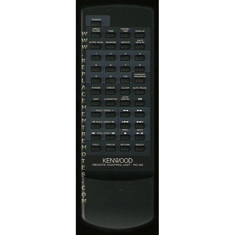 Kenwood RC89 Audio Remote Control