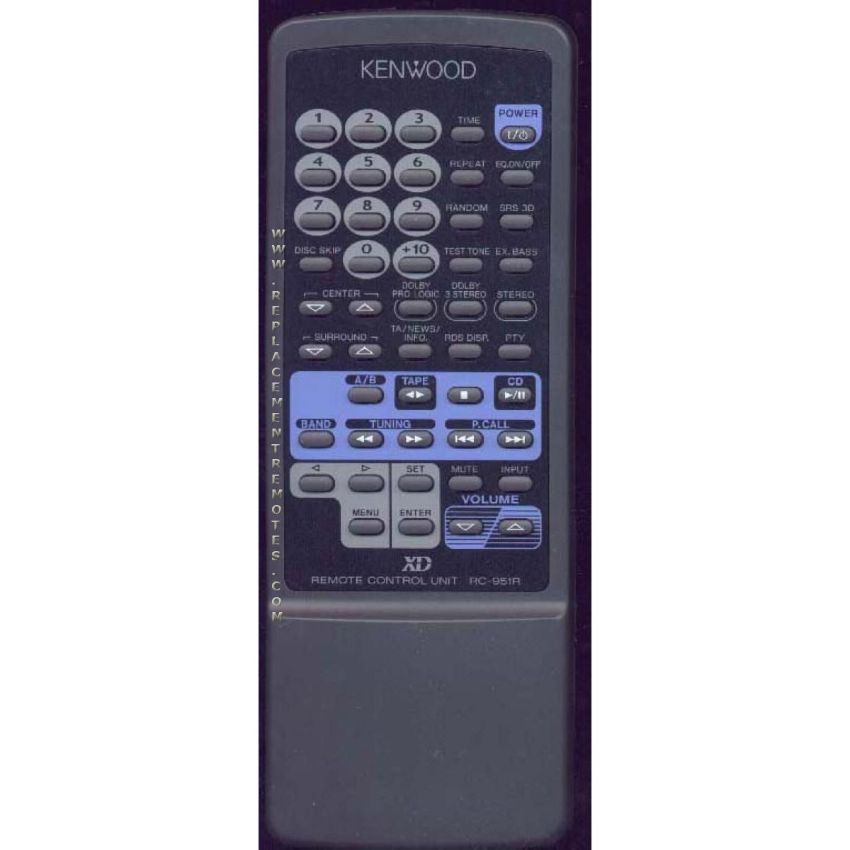 Kenwood RC951R Audio Remote Control