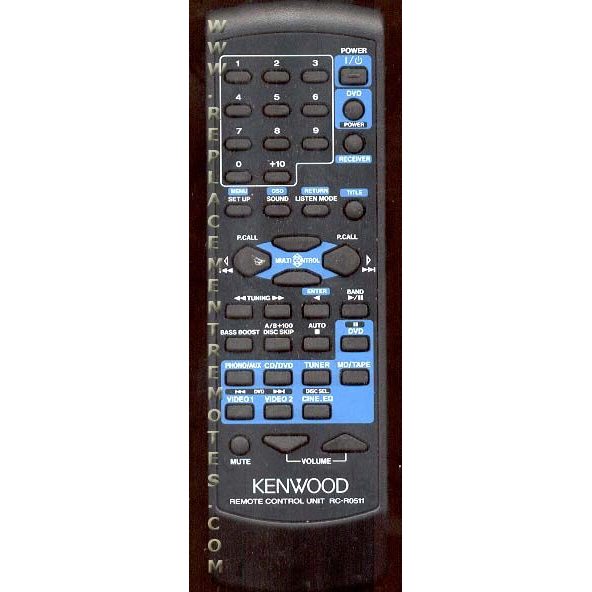 Kenwood RCR0511 Receiver Remote Control