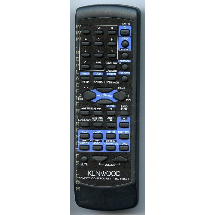 Kenwood RCR0621 Receiver Remote Control